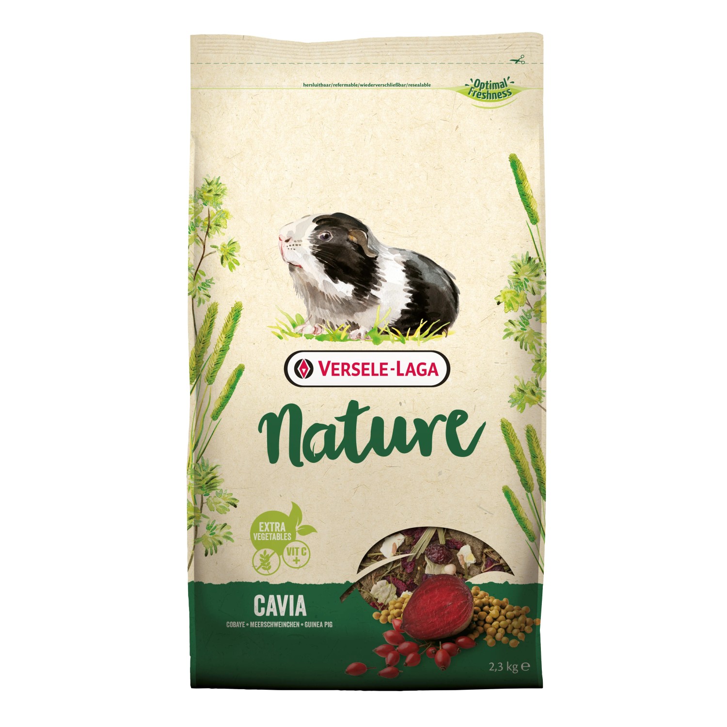 Nature Meerschweinchenfutter Cavia 2,3 kg
