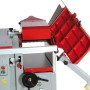 Holzmann K5260L Kombimaschine: 5-fach Hobel & Fräse mit schwenkbarem Kreissägeblatt und Winkelanschlag.