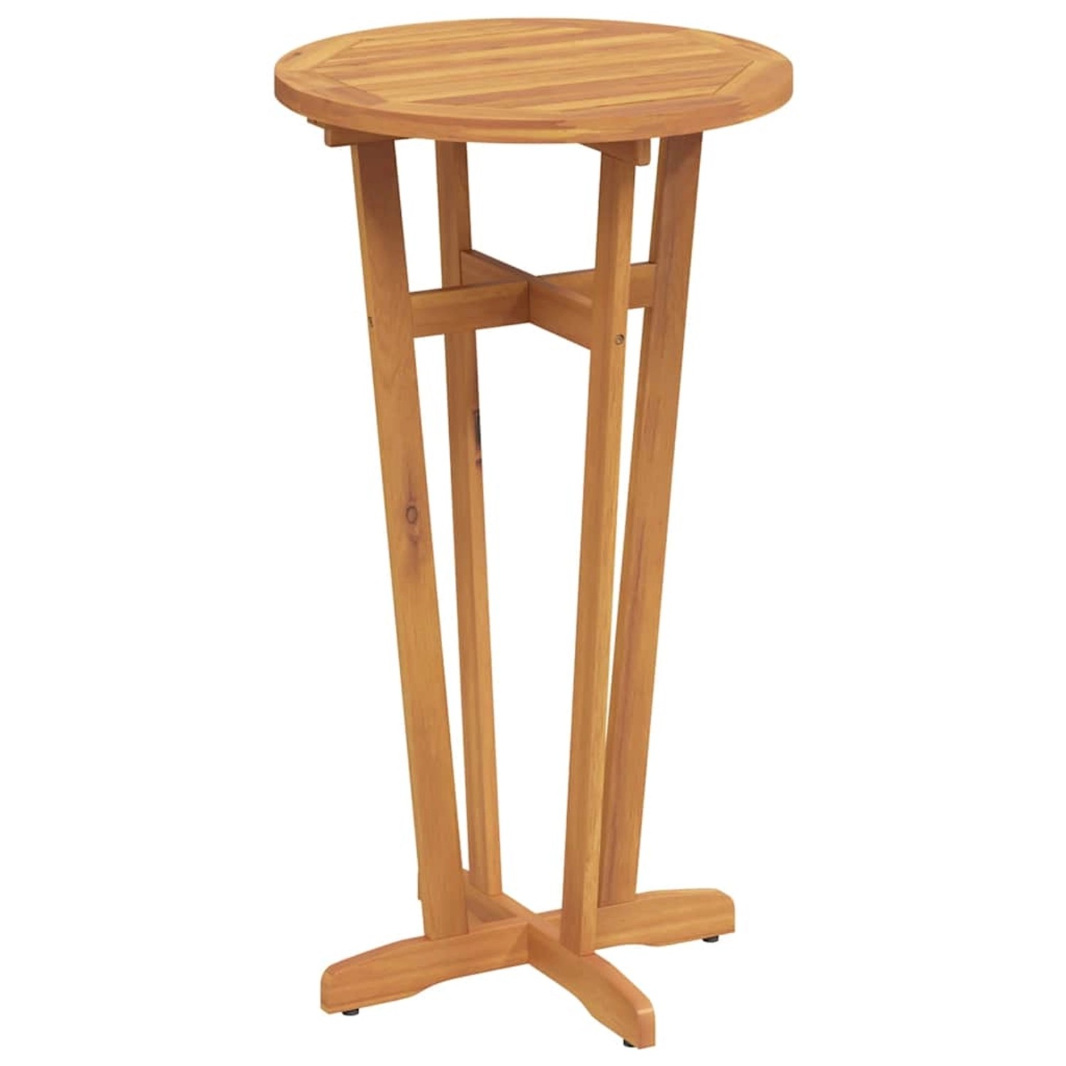 vidaXL Garten-Bartisch Ø60x105 cm Massivholz Akazie 319698 günstig online kaufen