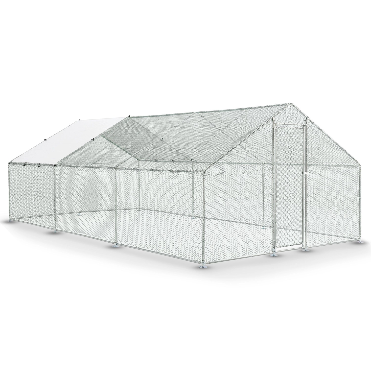 Juskys Freilaufgehege HLS25T 3x6x2m