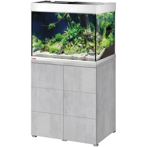 Eheim Aquarium-Kombination Proxima 175 ClassicLED Urban, 175 l, mit Unterschrank in Betonoptik.