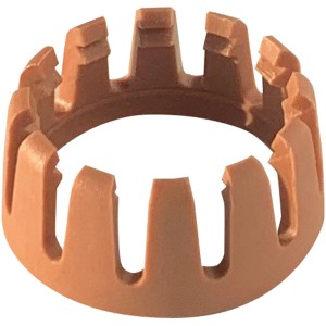 Geka Plus Klemmring für Trinkwasser, 4er Set, rotbraun, für Schlauchstücke.