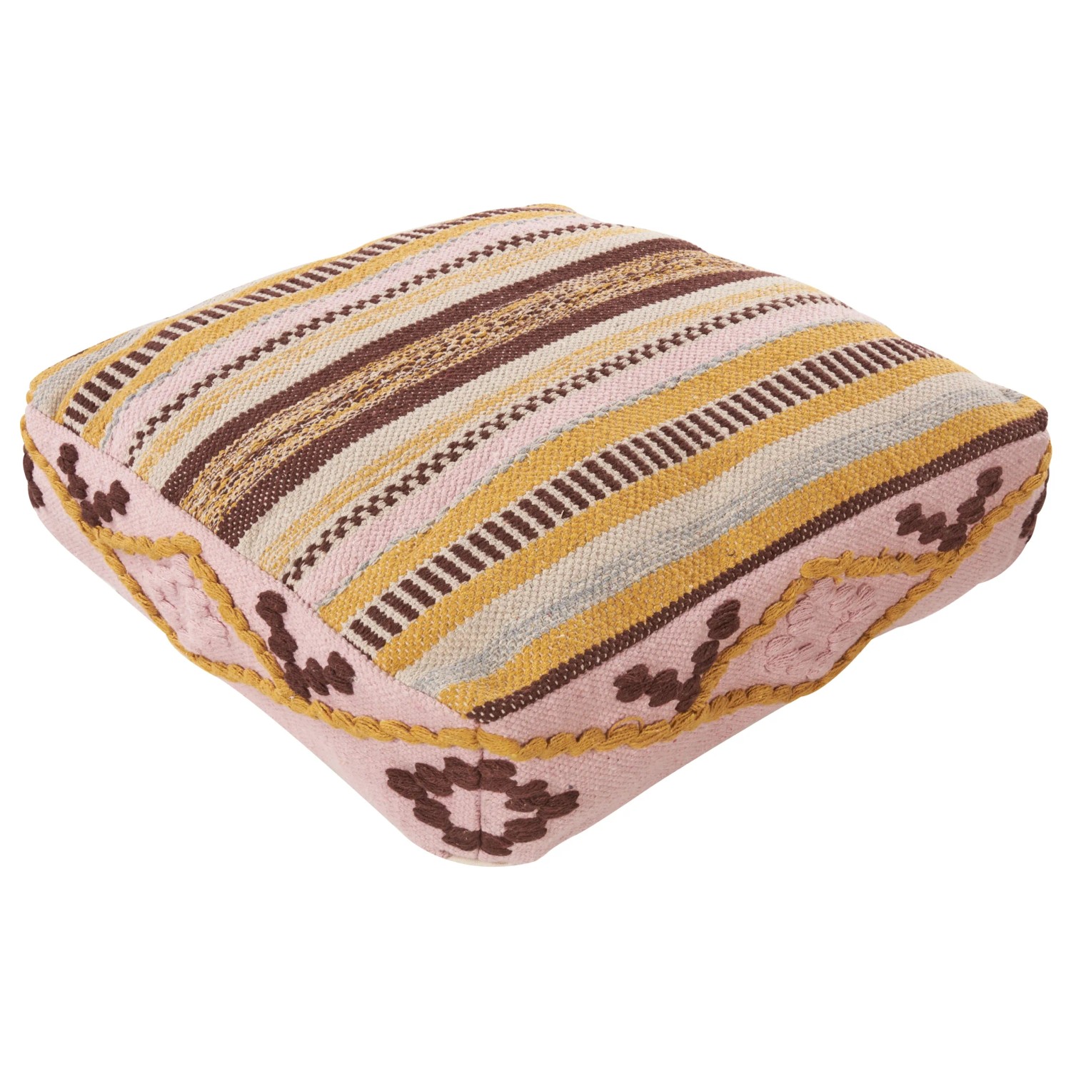 Beliani Bodenkissen MAPLE Bunt 60x60x12 günstig online kaufen