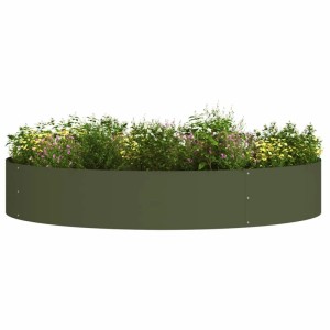 vidaXL Pflanzenring 5 Stk Olive Grün 120 x 120 x 20 cm 873641