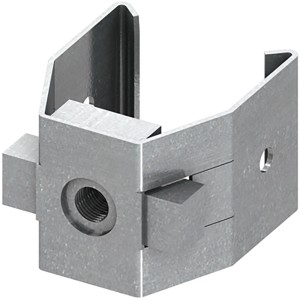 Teceprofil Befestigungsklammer M8 aus verzinktem Stahl, Zubehör für Sanitärinstallation.