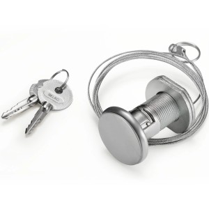 Belko Garagentorantrieb Notentriegelung mit Schloss und Schlüssel, Stahlseil für Garagentore.