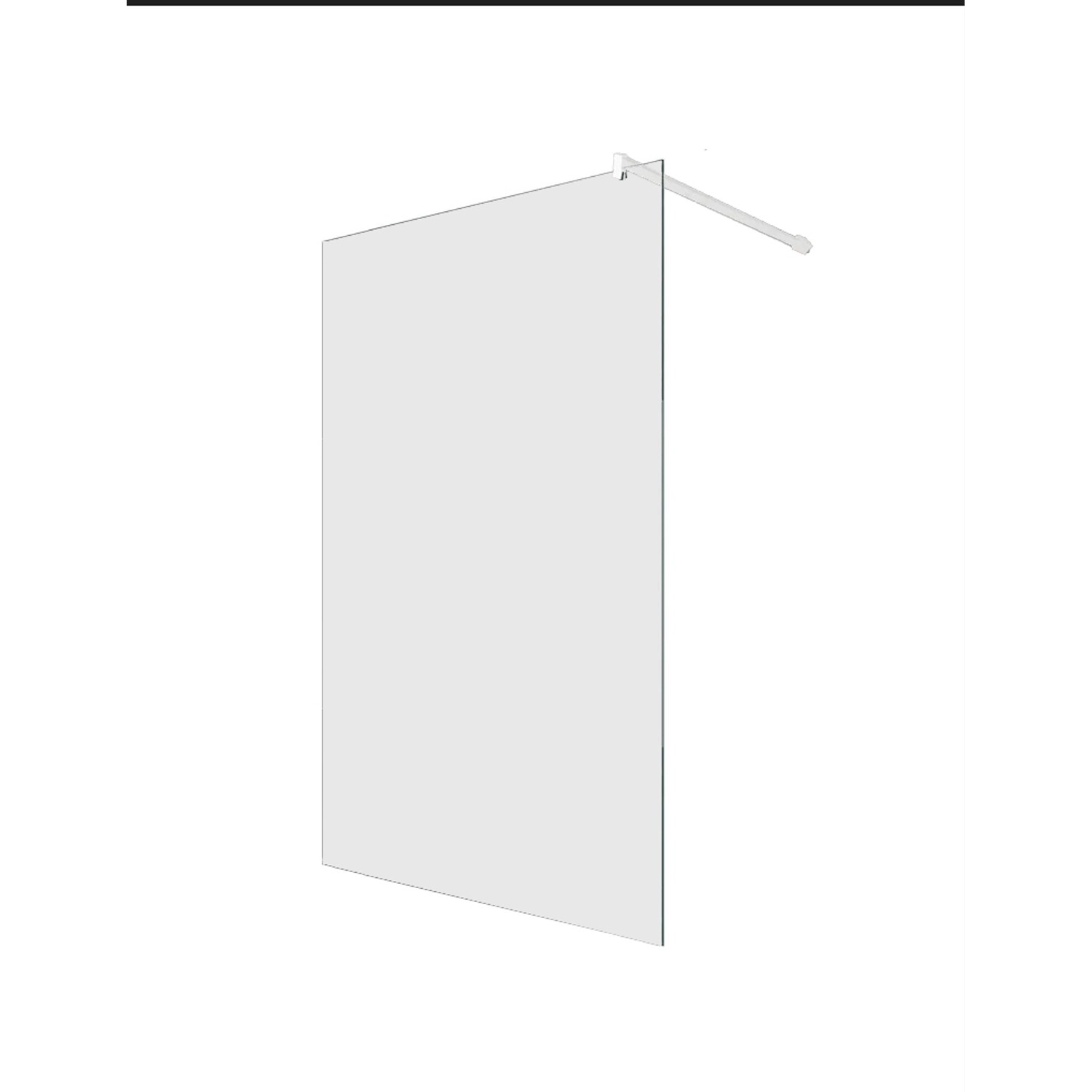 Glaszentrum Hagen 108x200cm Walk in Duschabtrennung Satiniert WT günstig online kaufen