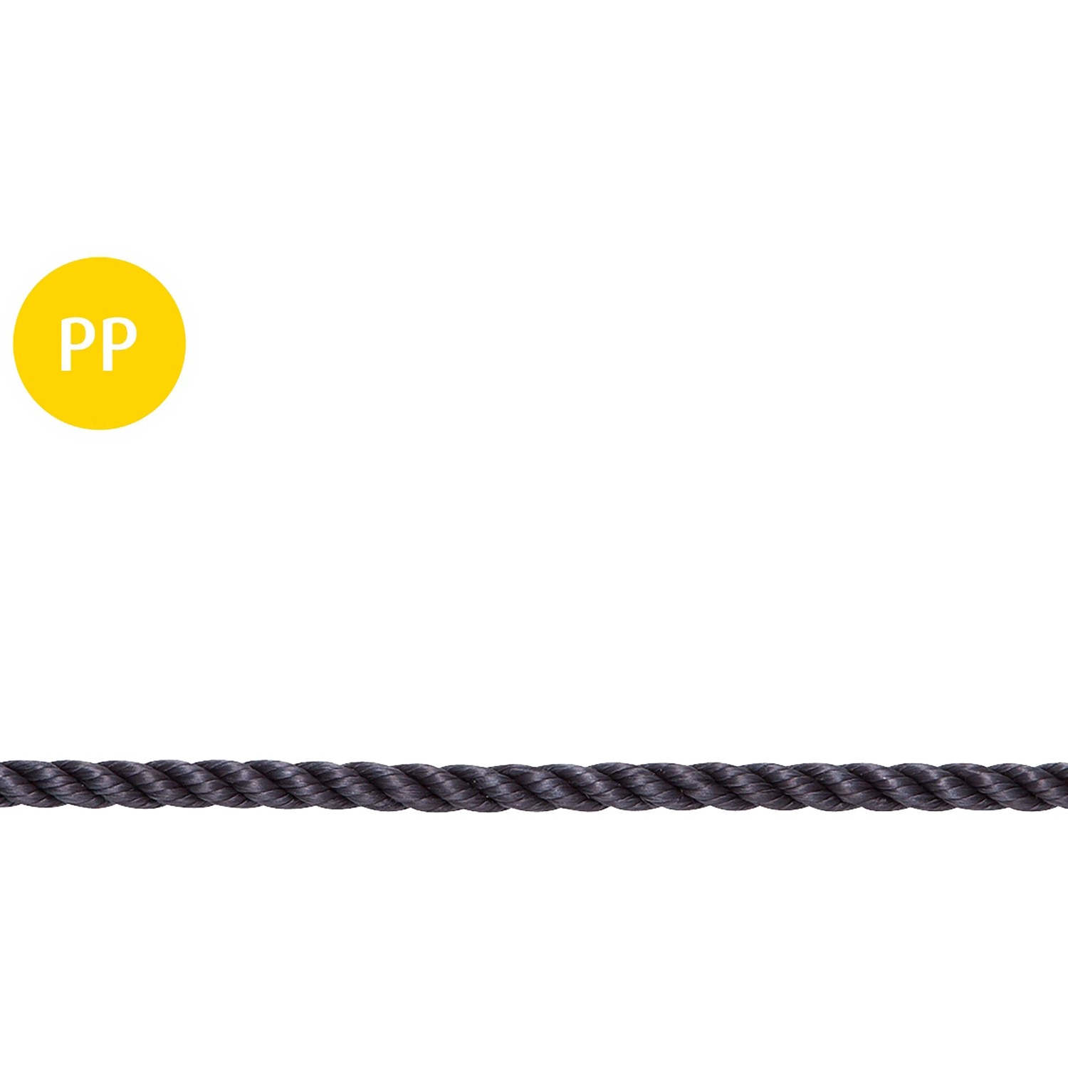 Conacord Seil Polypropylen Multifil Gedreht Ø 6 mm Marineblau Meterware