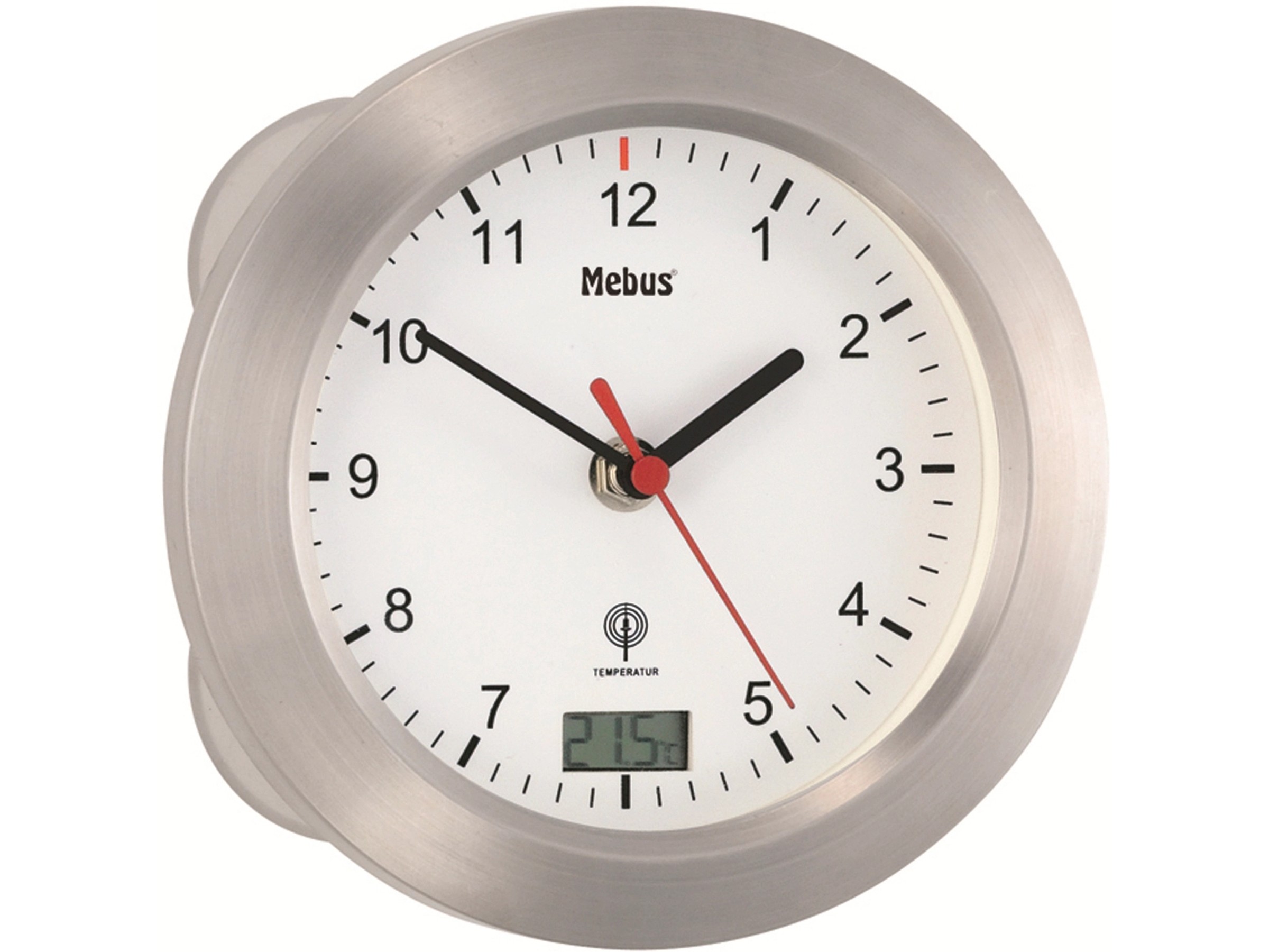 funk badezimmeruhr mit saugnapf