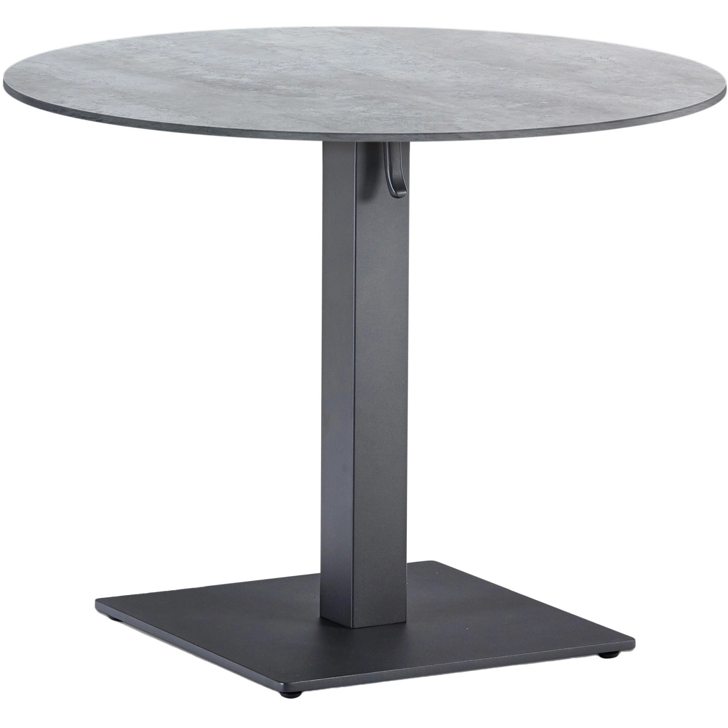 Best Tisch Cervia Ø 90 cm x 75 cm Anthrazit/HPL