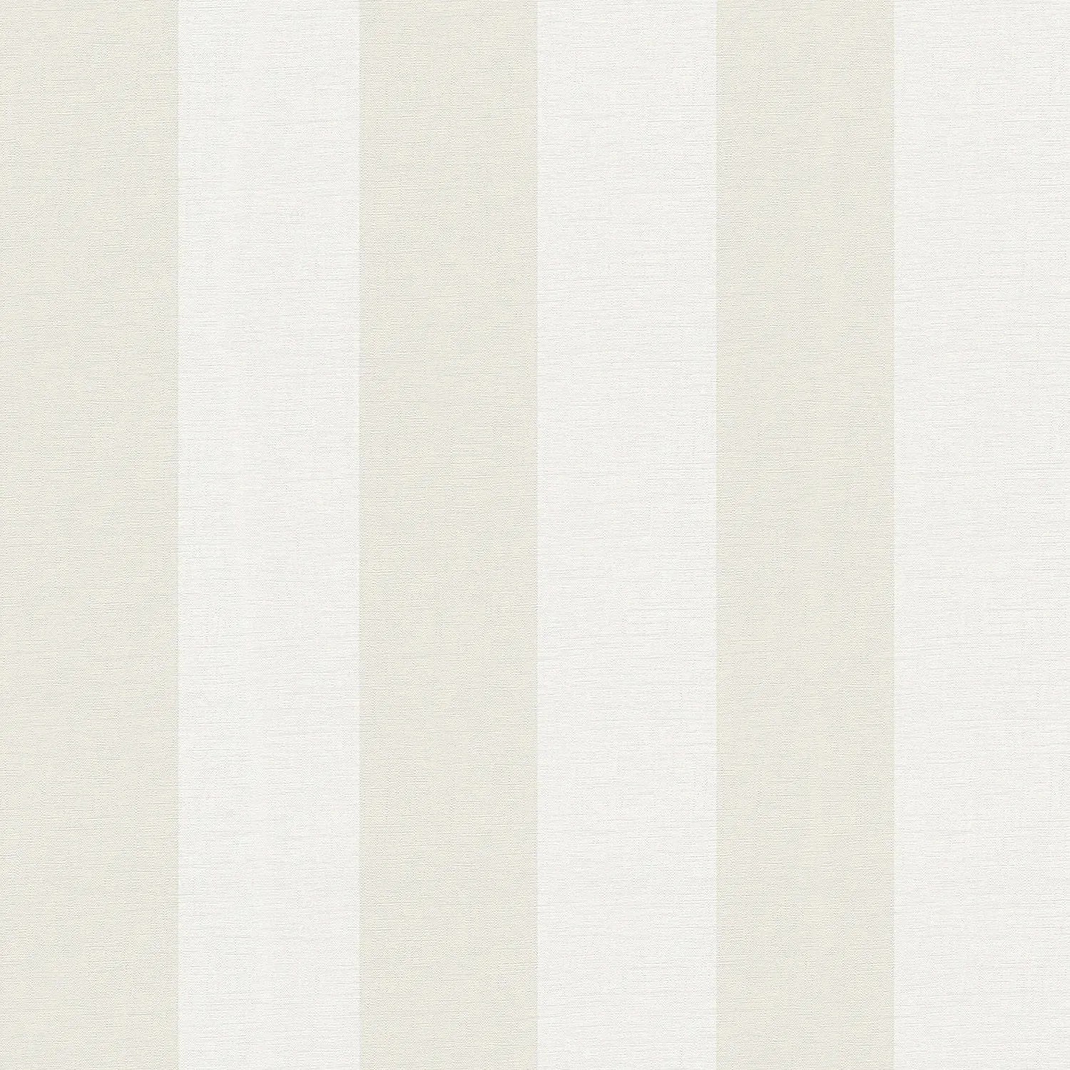 Thumbnail - AS-Creation Vliestapete Streifen Vorgeleimt 10,05 m x 0,53 m Beige-Weiß FSC®