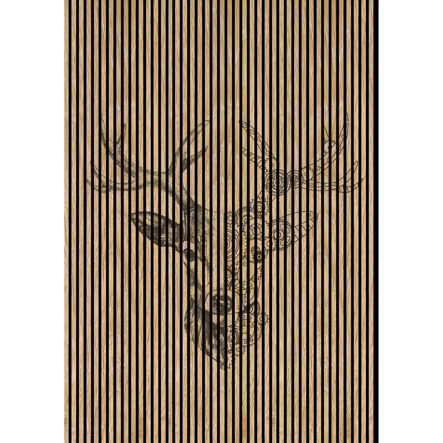FN Acustico Akustikplatte Deer 1 PET u. MDF Foliert 1.693 x 19 x 2.400 mm