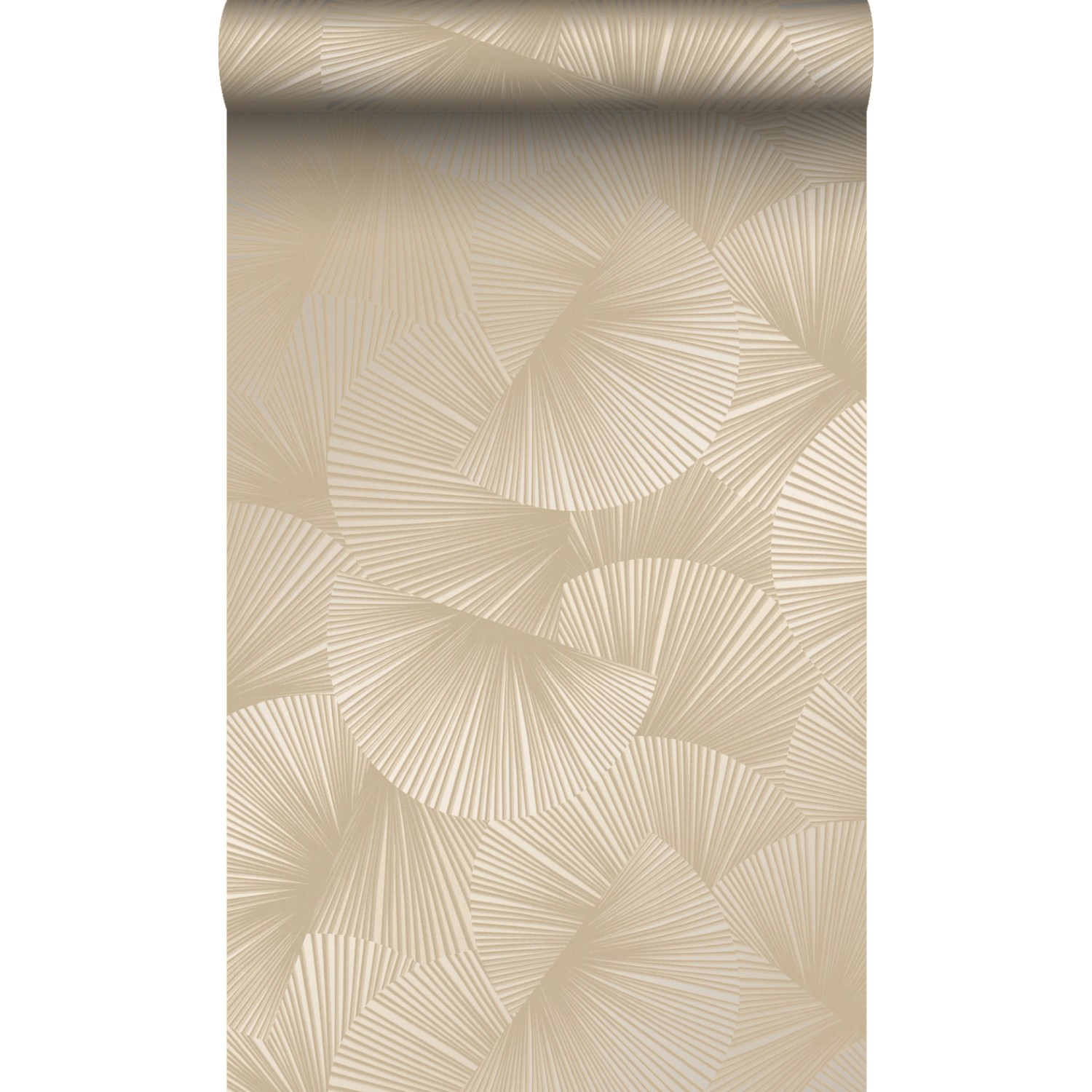 Origin Wallcoverings Tapete 3D-Muster Beigebraun 0.53 x 10.05 m günstig online kaufen
