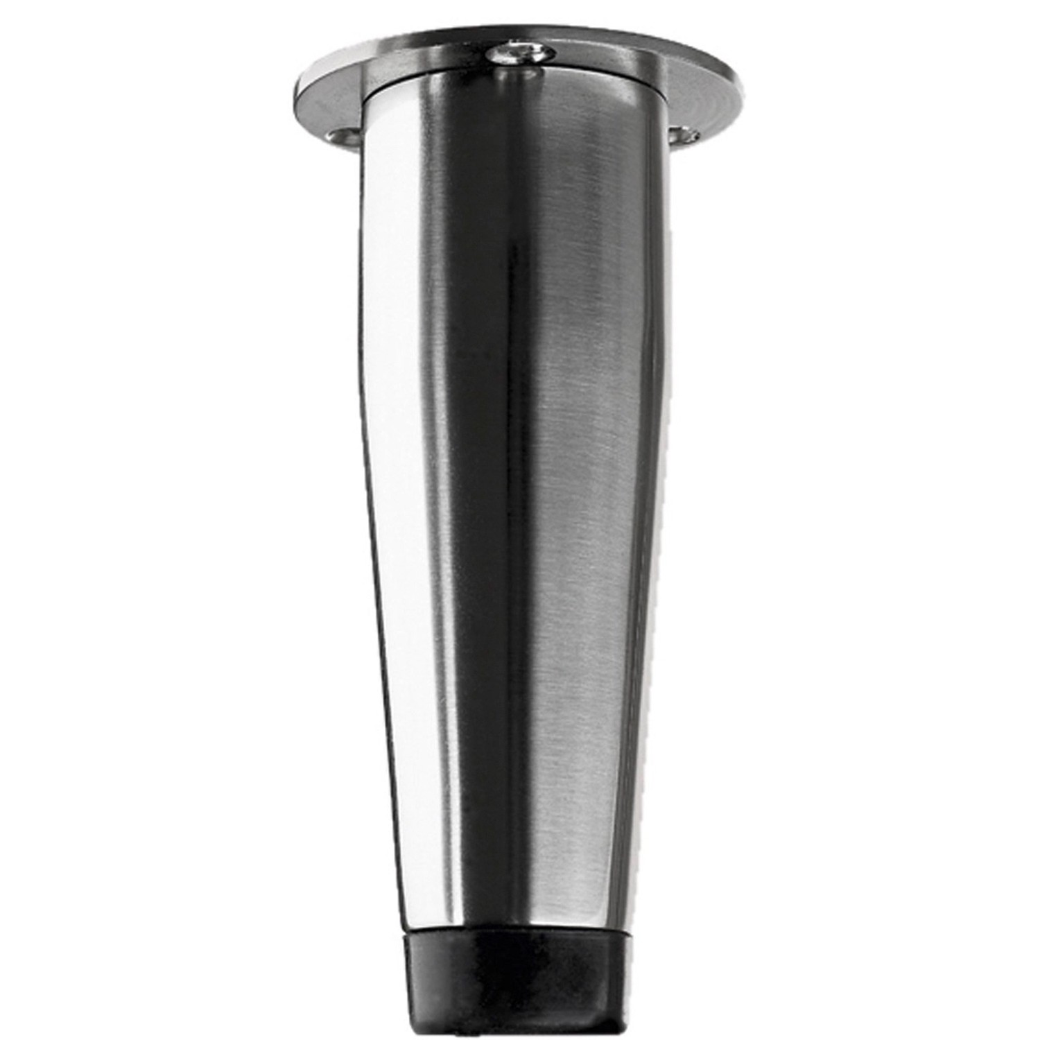 Hettich Möbelfuß Vitima Ø 50 mm x 100 mm Edelstahl-Optik