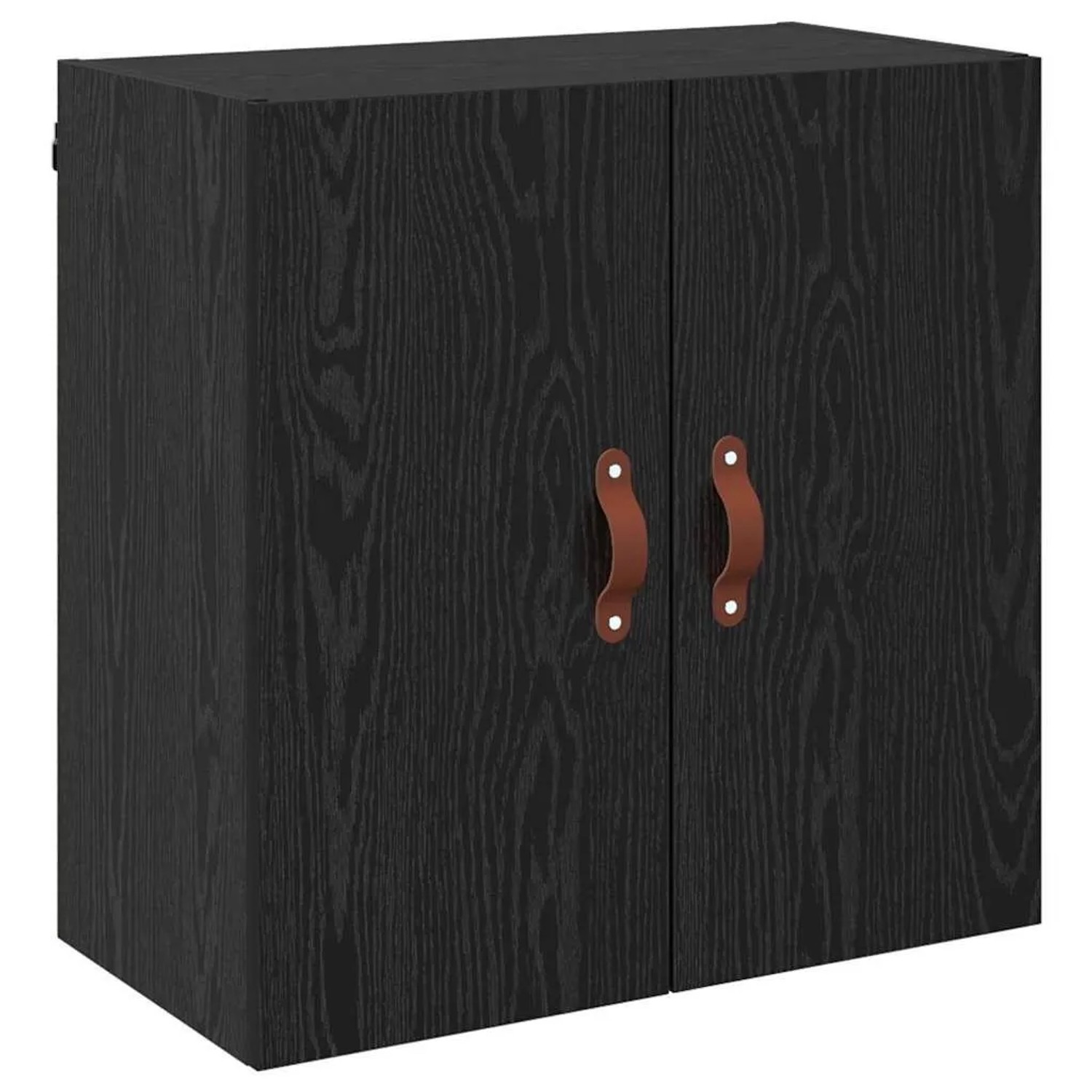 vidaXL Wandschrank Schwarz Eichen-Optik 60 x 31 x 60 cm Holzwerkstoff 87954 günstig online kaufen