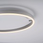 Moderne, runde Just Light Deckenleuchte Ritus aus Aluminium, Ø 40 cm.