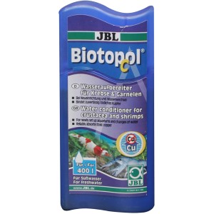 JBL Biotopol C Aquarium-Wasseraufbereiter, 100ml Flasche für gesundes Wasser und Garnelen.