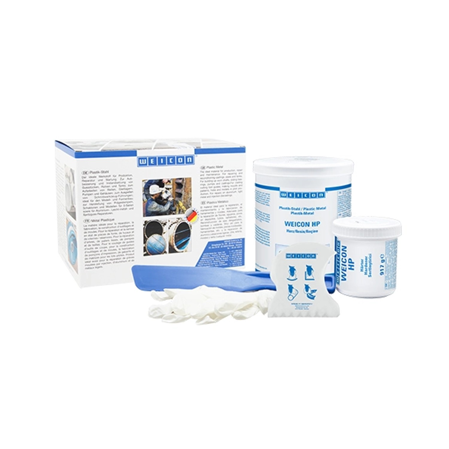 WEICON Plastik-Stahl HP   2 kg