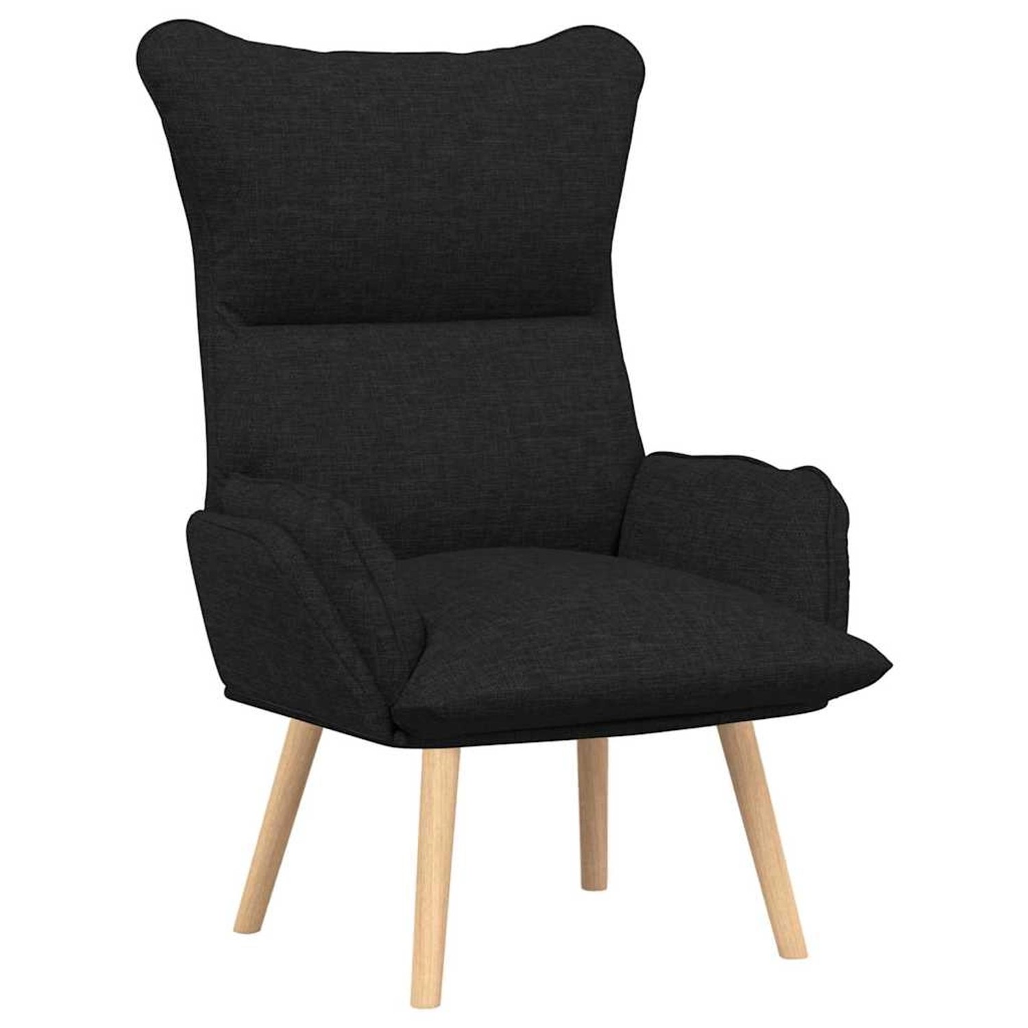 vidaXL Relaxsessel Schwarz 69 x 74 x 93 cm Stoff 42001867 günstig online kaufen