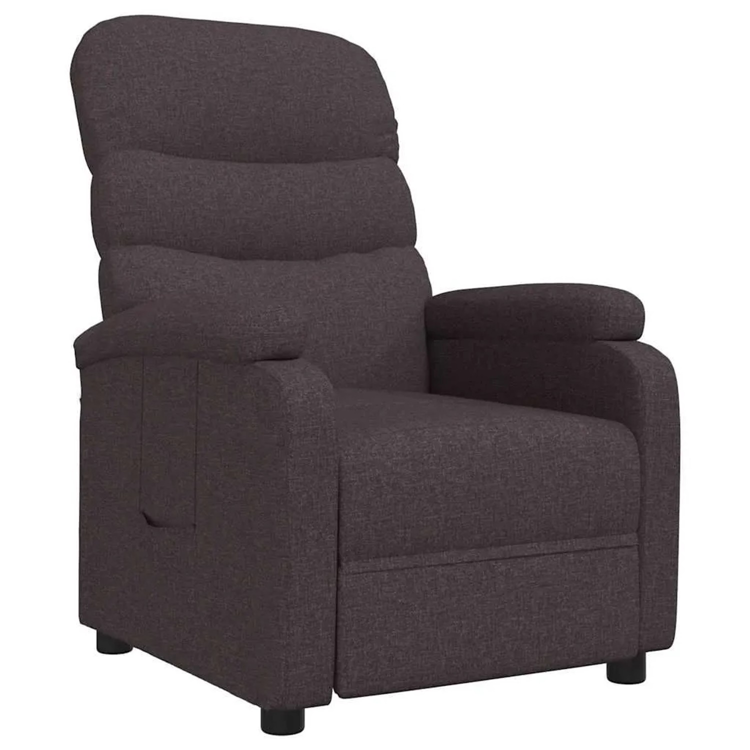 vidaXL Relaxsessel Dunkelbraun Stoff 342705
