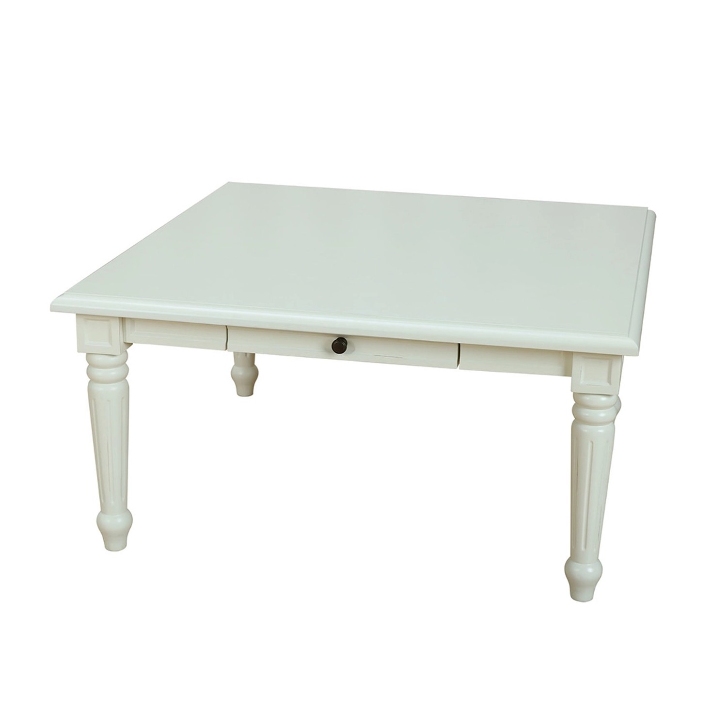ebuy24 Amaretta Couchtisch Antik Weiß Antik Patiniert mit 1 Schublade günstig online kaufen