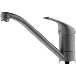 Pyramis Einhebelmischer Modo in Iron Grey mit drehbarem Auslauf.