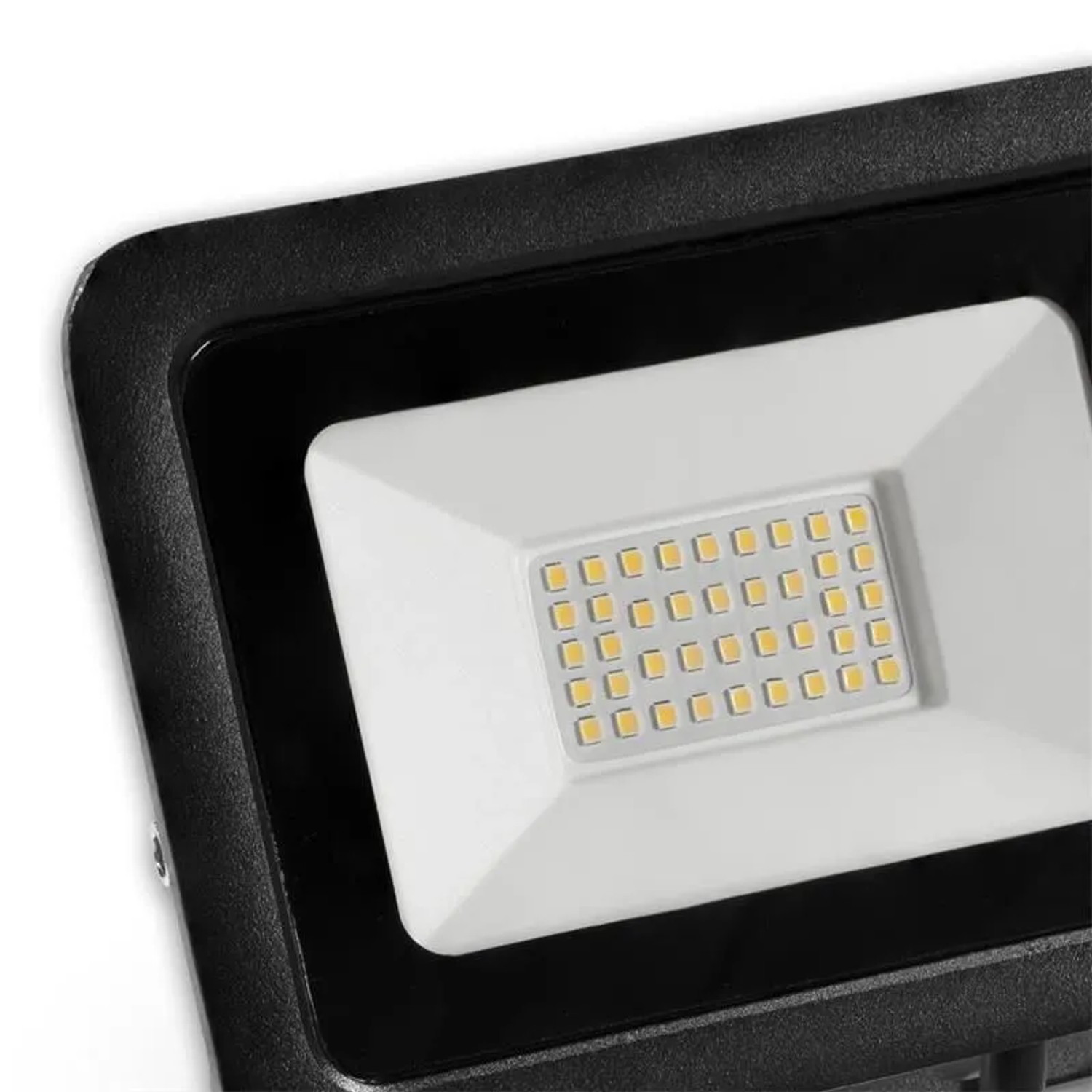 McShine LED Fluter mit PIR SLIM 30 W 2250lm IP66 Schwarz