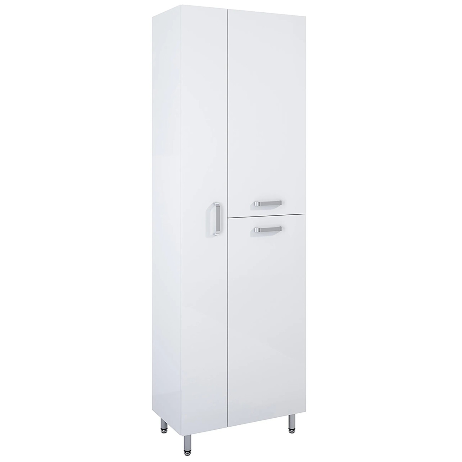 Bad Hochschrank Weiss Hochglanz