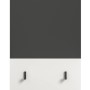Inn.Furn Garderobenpaneel in Grau und Weiß 45 x 165 cm Cooper_9