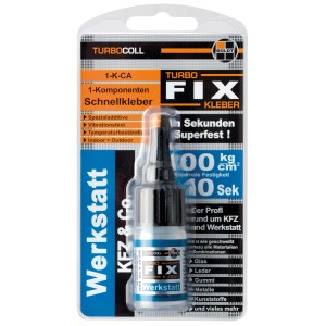 Boldt Schnellkleber Werkstatt TurboFix 10g für Lack- und Karosseriereparatur.