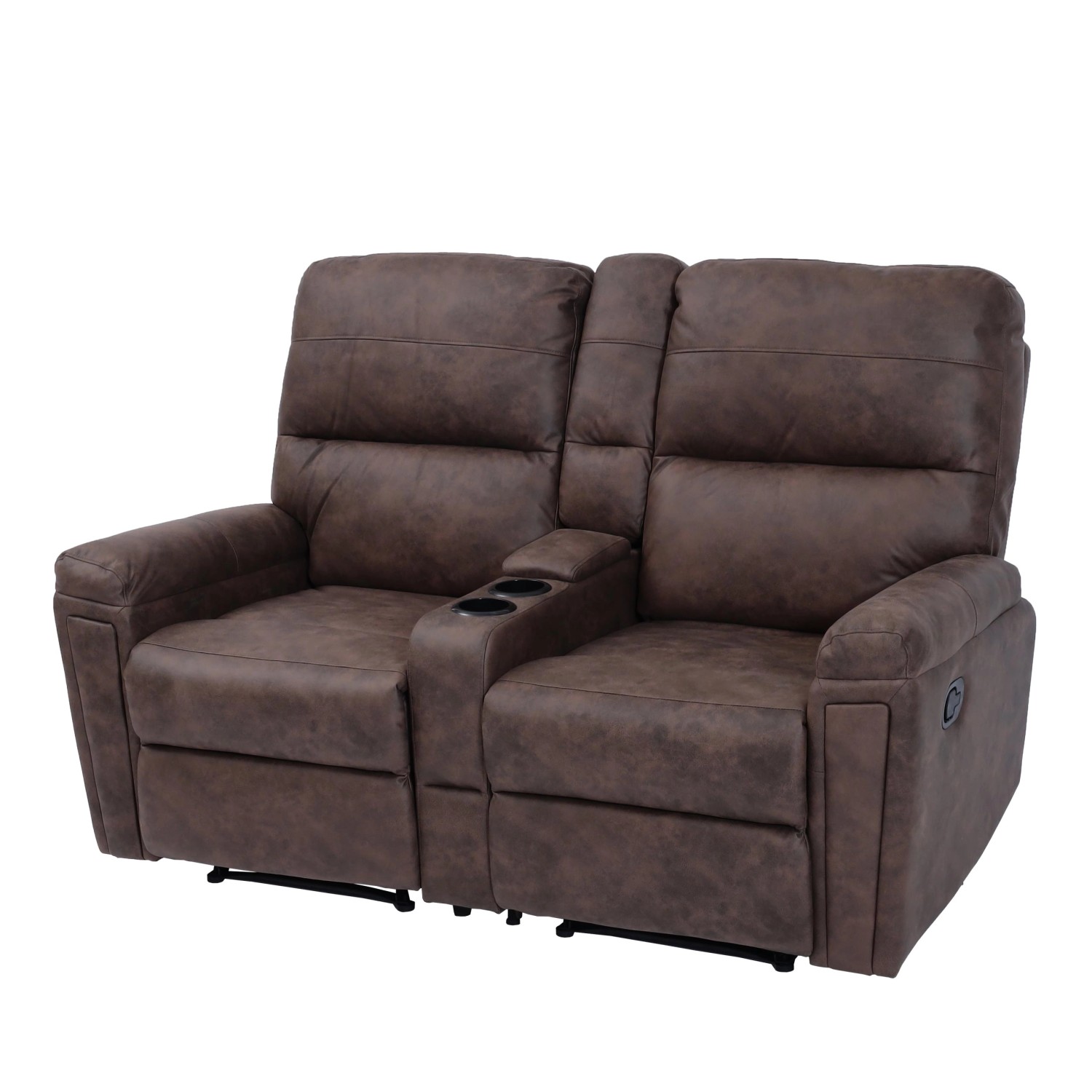 MCW 2er Kinosessel K17 Stoff/Textil Braun günstig online kaufen