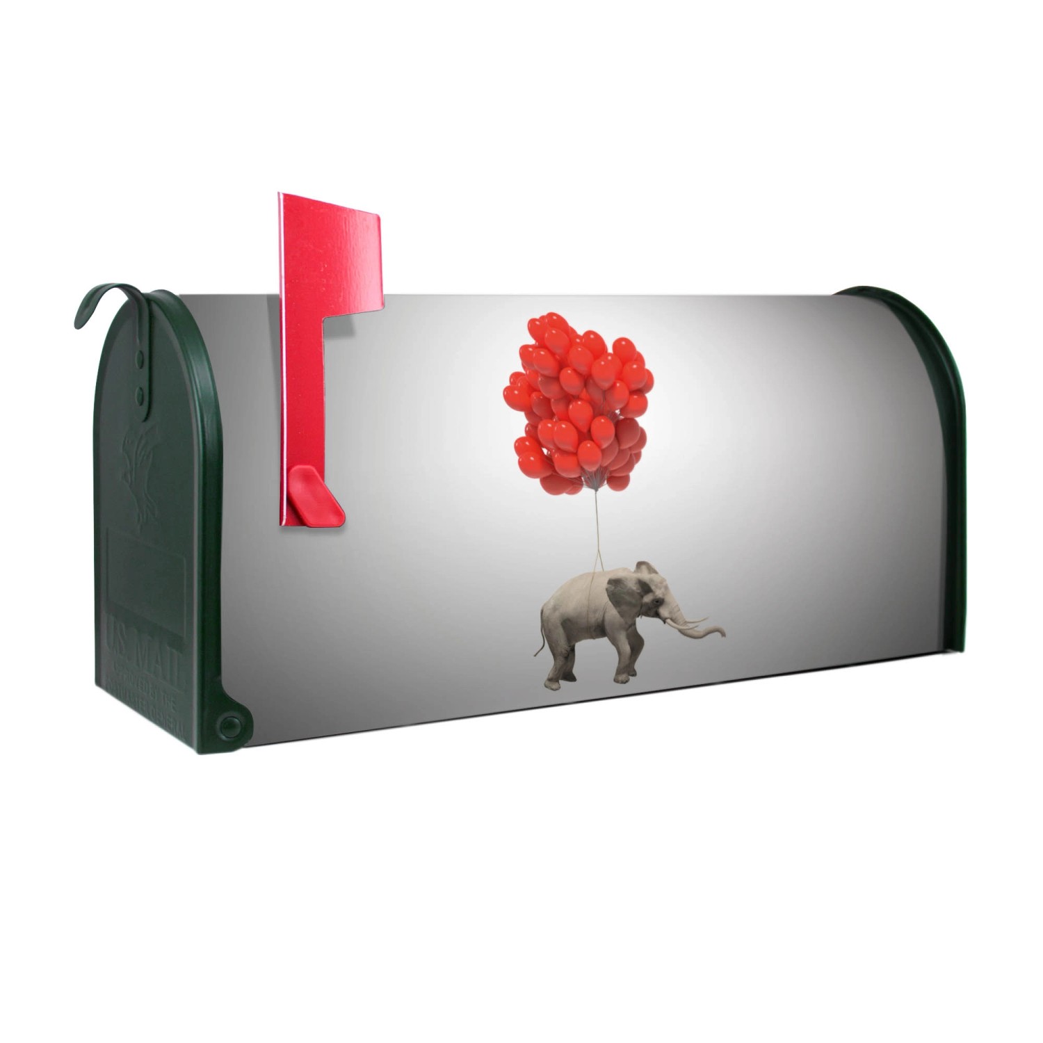 Banjado Amerikanischer Briefkasten Grün 48x22x16cm US Mailbox Letterbox Pos günstig online kaufen