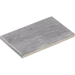 Diephaus Terrassenplatte Asante Basalt, 60x40 cm. Gehwegplatte in dunklem Grau mit leichter Struktur.