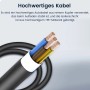 Junsun EV Ladekabel Querschnitt: Kupferleiter, TPE-Isolierung. Robustes 22kW 3-Phasen Wallbox Kabel.