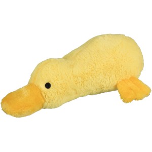 Gelbe Jollypaw Plüsch Ente, 38 cm, für Hunde. Fördert den Spieltrieb.