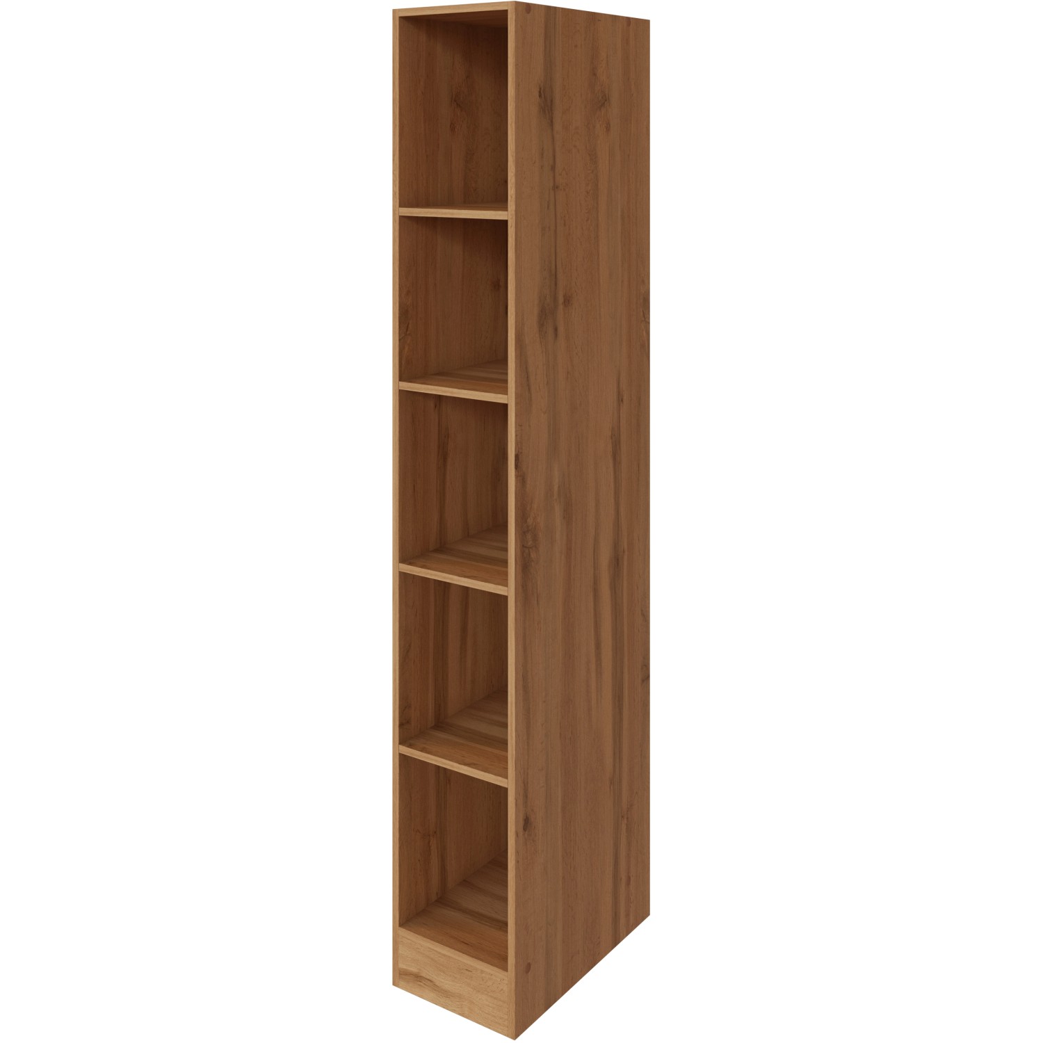 Held Möbel Küchenregal Sorrento BxHxT 30x 200x 60 cm 4 Einlegeböden Wotaneiche
