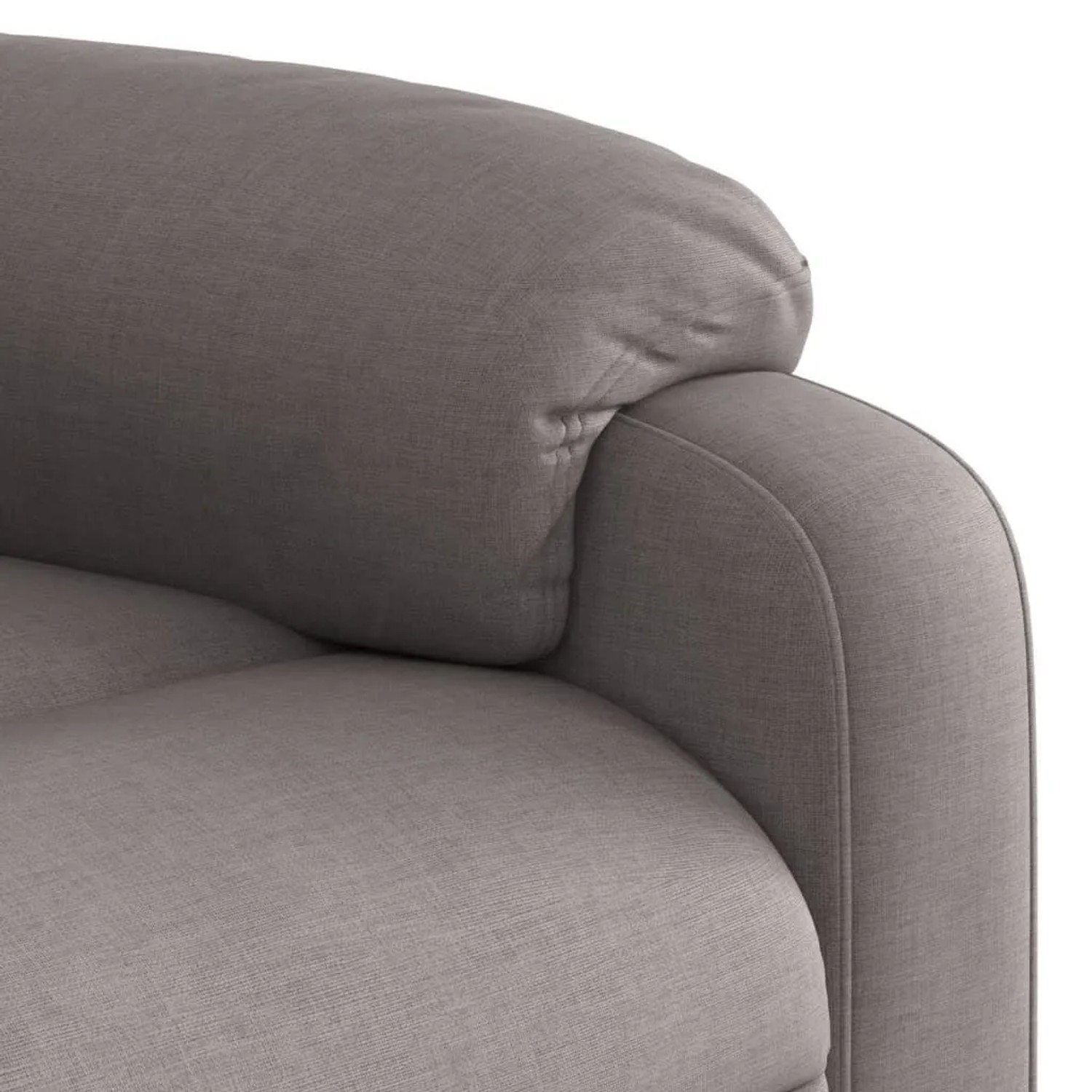 vidaXL Relaxsessel mit Aufstehhilfe Elektrisch Taupe Stoff 3205012_11