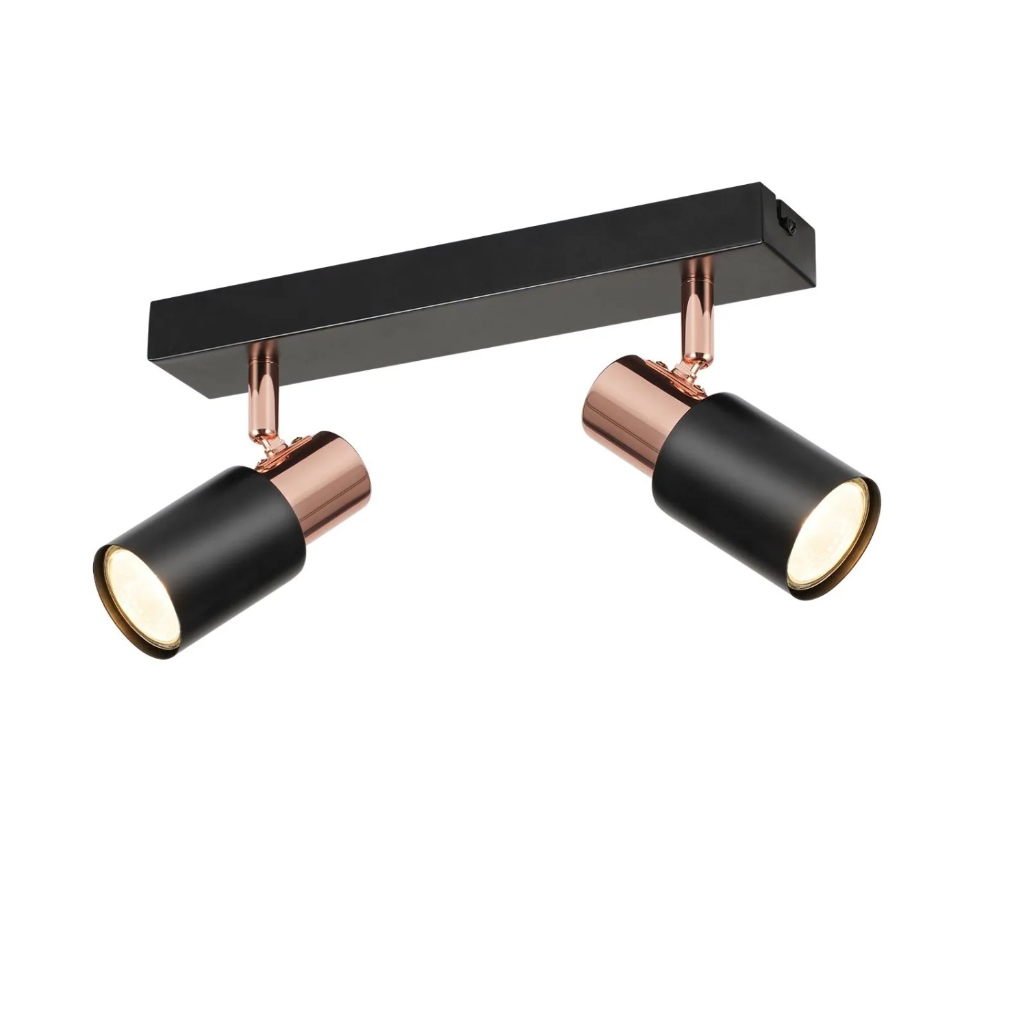 NETTLIFE Deckenstrahler aus Metall L28 Schwarz