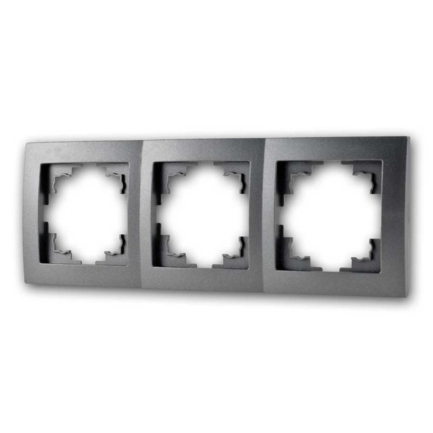 McPower FLAIR Rahmen 3-Fach Anthrazit Dreifachrahmen günstig online kaufen