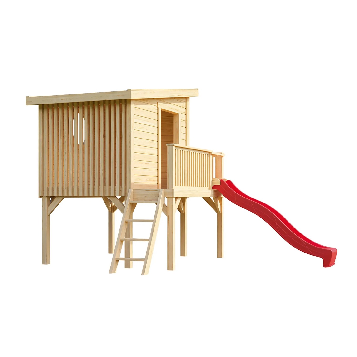 Lasita Spielhaus Tivoli 1 Natur/Unbehandelt 160 cm x 230 cm