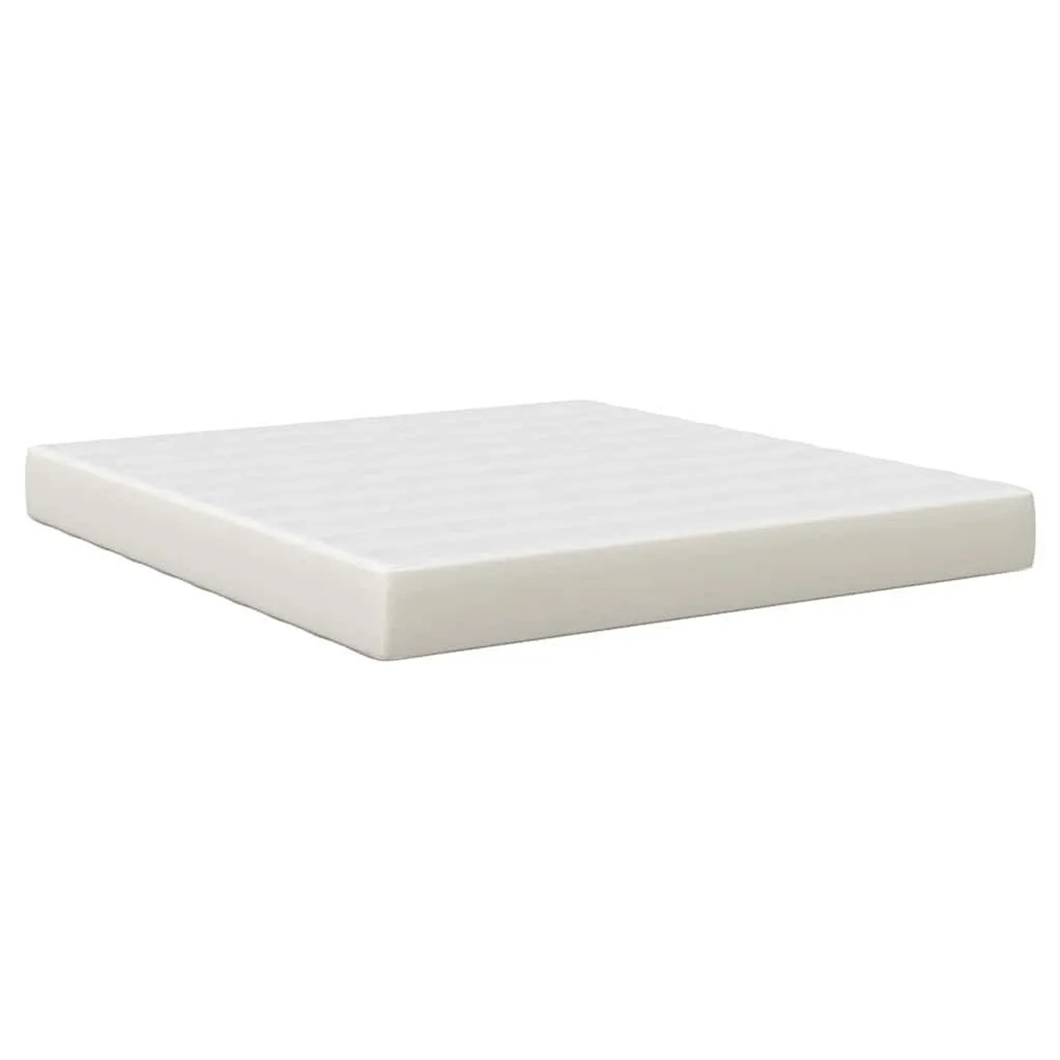 vidaXL Bettmatratze mit Matratze Creme 180 x 200 cm Stoff 42008303 vidaXL Bettmatratze Creme 180 x 200 cm Stoff 42008303