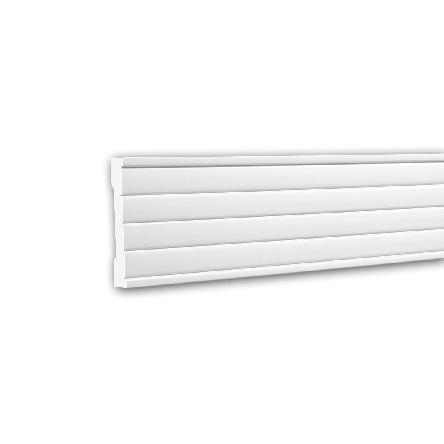 Thumbnail - PROFHOME 151316F Flexible Wand- und Friesleiste Stuckleiste Zierleiste 2 m 200 cm x 1,8 cm x 9 cm Weiß