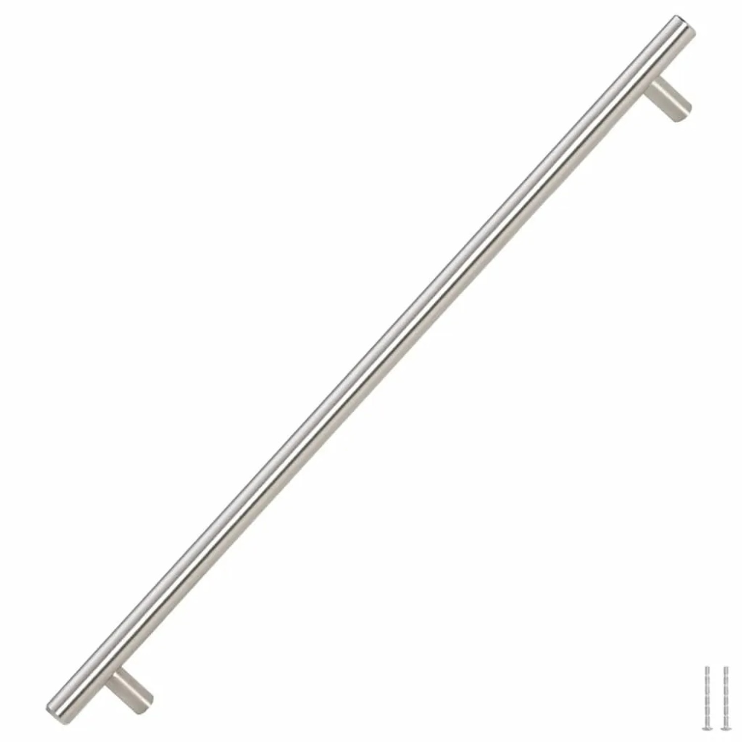 vidaXL Möbelgriffe 5 Stk Silbern 480 mm Edelstahl 155355