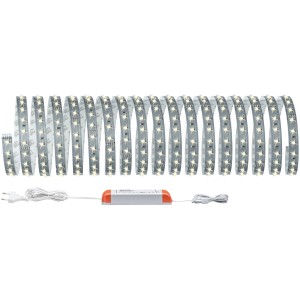 Paulmann MaxLED 500 Basis-Set, 10m LED-Streifen mit Trafo für warmweißes Licht.