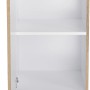 Optifit Unterschrank Erik290 in Wildeiche, 45 cm breit, mit Tür und Einlegeboden.
