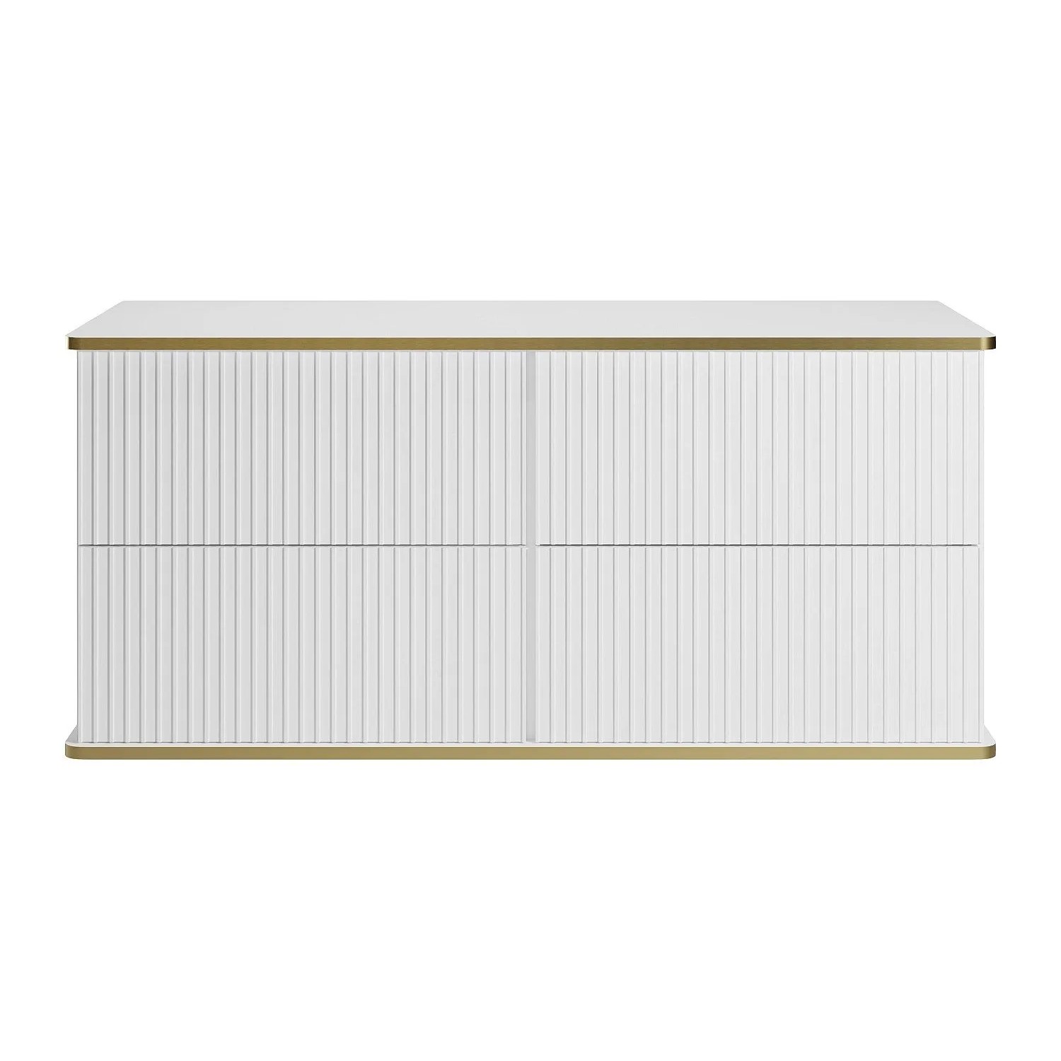 Vente-unique Waschbeckenunterschrank Keliza Weiß 120 cm