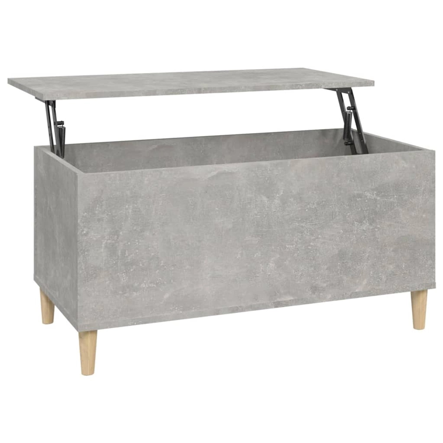 Vidaxl Couchtisch Betongrau 90x44,5x45 Cm Holzwerkstoff günstig online kaufen