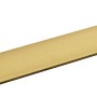 Arcansas Übergangsprofil aus Aluminium, 2 mm x 30 mm x 900 mm, in Gold.