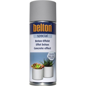 Belton Special Beton-Effekt Spray 400ml Dose in Grau für Betonoptik.