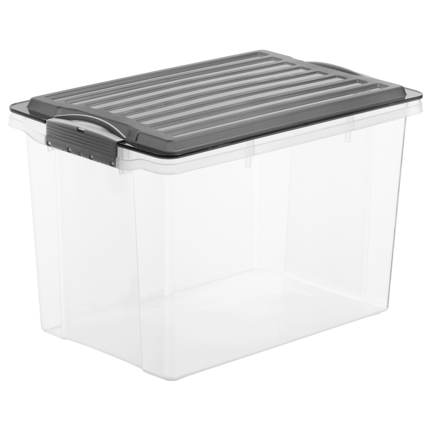 Rotho Stapelbox Compact A4 Hoch 19, Transparent